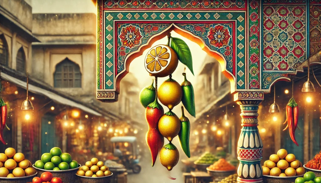 The Practice of Placing Lemon and Green Chillies at Shops: Myth, Tradition, and Science 18 The Practice of Placing Lemon and Green Chillies at Shops
