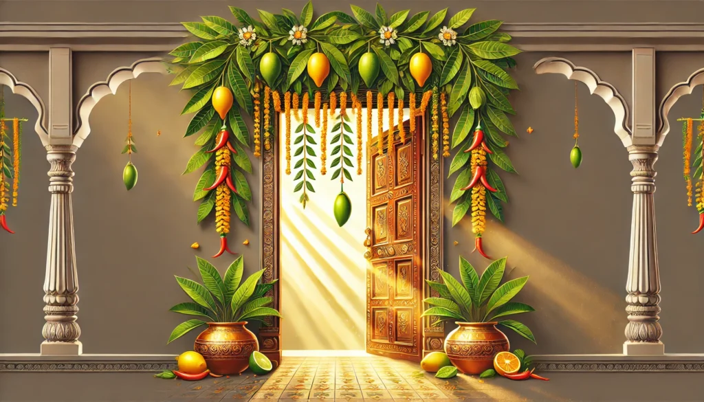 The Tradition of Hanging Mango Leaves and Lemons: Spiritual and Scientific Insights 18 The Tradition of Hanging Mango Leaves and Lemons