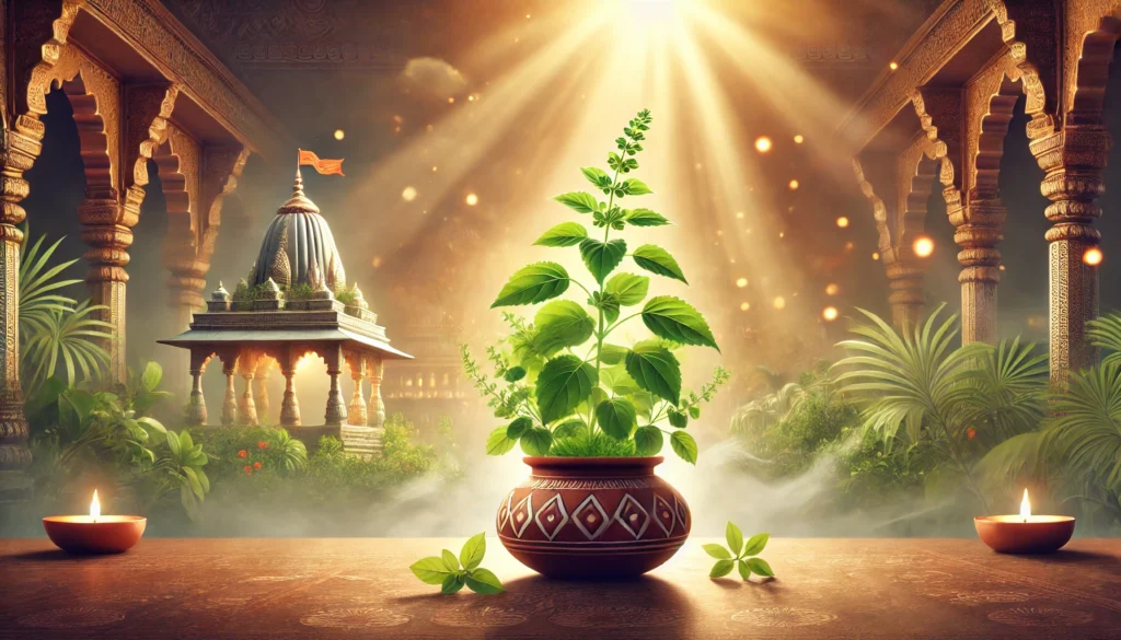 Walking Around the Tulsi Plant (Basil): A Union of Spiritual and Scientific Wisdom 18 Walking Around the Tulsi Plant Basil