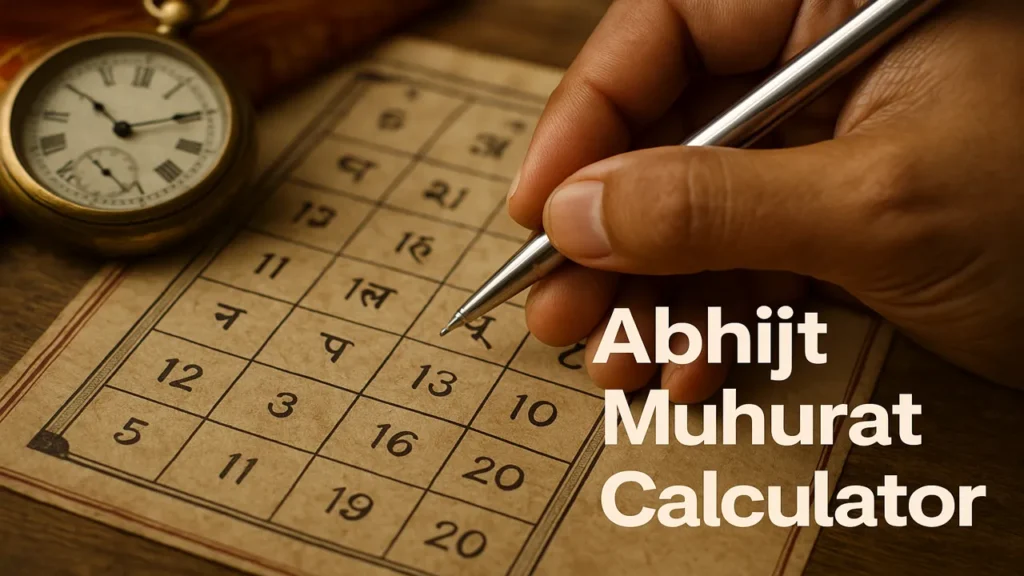Abhijit Muhurat Calculator: Harnessing the Most Auspicious Time in Vedic Astrology 18 Abhijit Muhurat