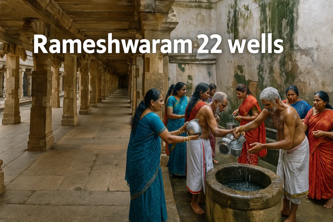 Rameshwaram's 22 sacred wells