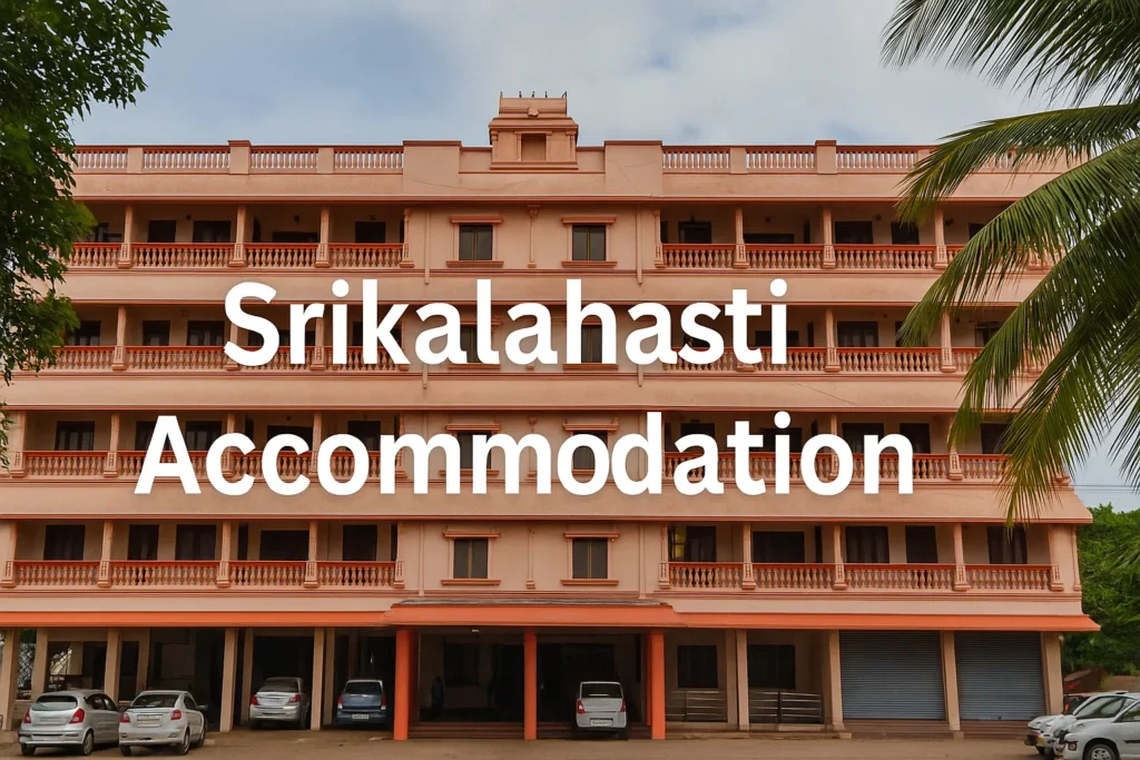 Srikalahasti Accommodation Charges, Booking Procedure, and Temple Room Details 18 Srikalahasti Accommodation