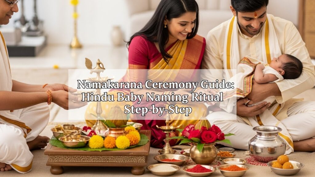 Namakarana Ceremony Guide Hindu Baby Naming Ritual Step-by-Step 18 Namakarana Ceremony Guide