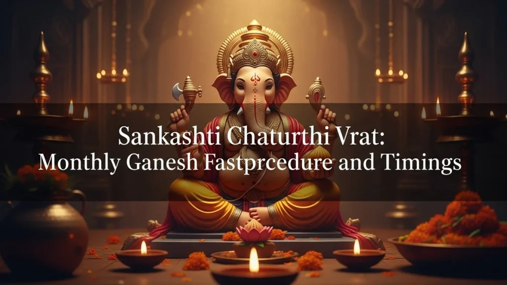 Sankashti Chaturthi Vrat Monthly Ganesh Fasting Procedure and Timings 16 Sankashti Chaturthi Vrat