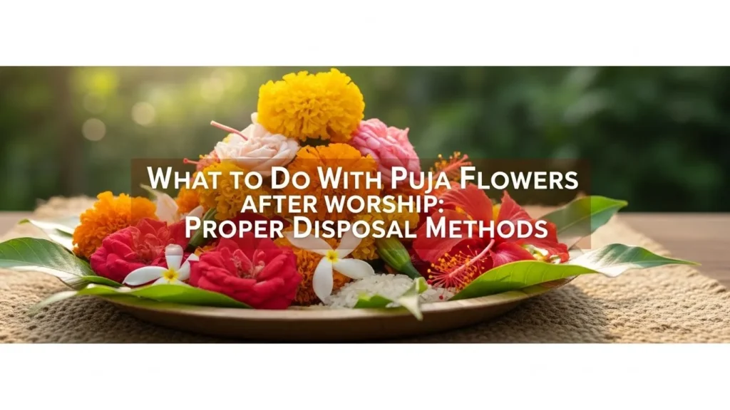 What to Do With Puja Flowers