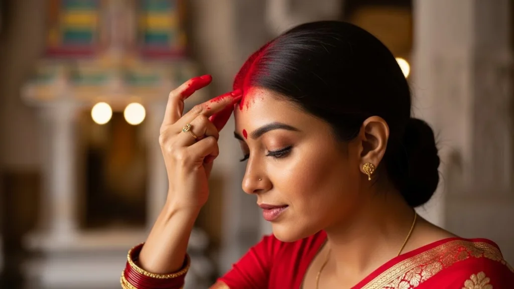 Why Hindu Women Apply Sindoor Significance and Rules 12 Why Hindu Women Apply Sindoor