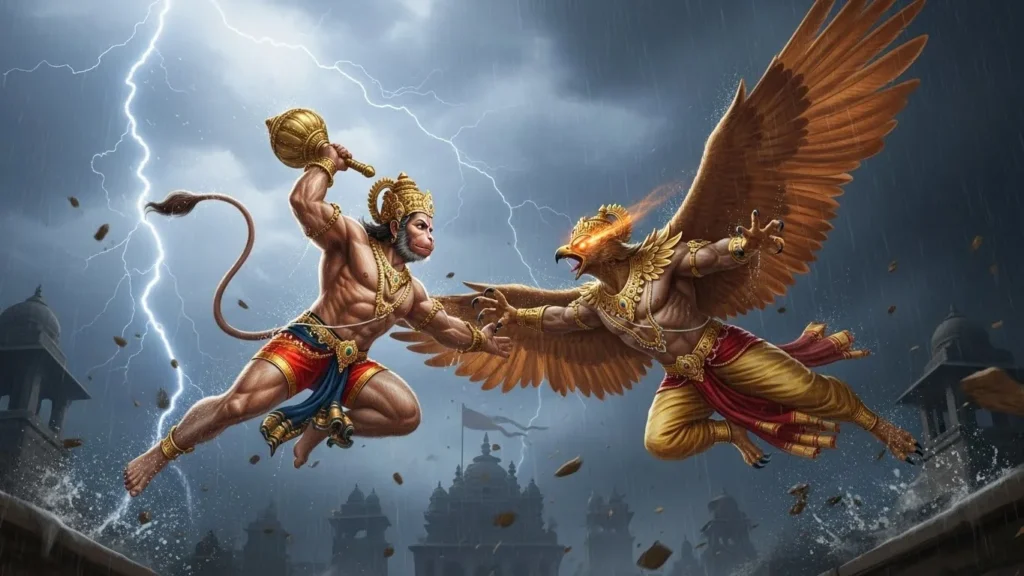 Hanuman vs Garuda Which Divine Being Is More Powerful? 16 Hanuman vs Garuda