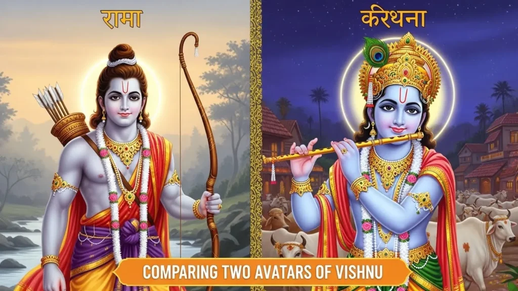 Rama vs Krishna