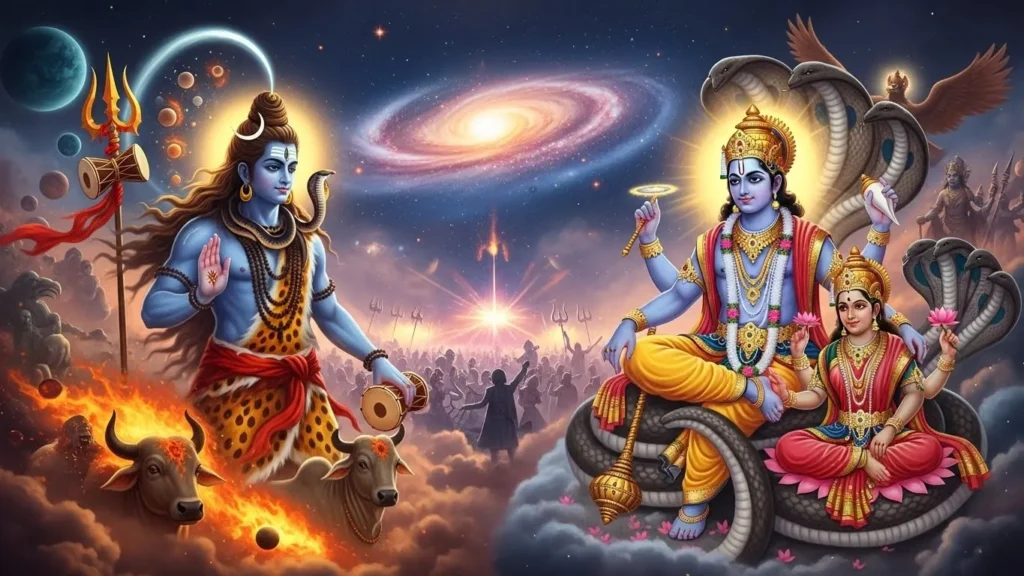 Shiva vs Vishnu