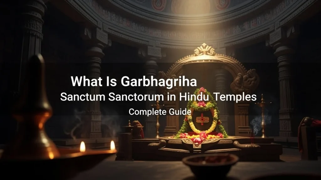 What Is Garbhagriha Sanctum Sanctorum in Hindu Temples Complete Guide 12 What Is Garbhagriha